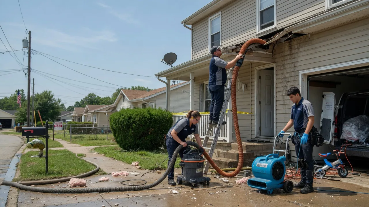 Water Damage Restoration in Henderson, IL near me